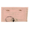 Miskolc 10 Krajcár pénztári utalvány 1860 nyomdahibás