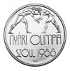 Nyári Olimpia Szöul 1988 500 Forint 1987 BU ezüst