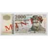 2000 Forint Bankjegy 2013 MINTA