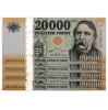20000 Forint Bankjegy 2016 GR gEF-UNC forgalmi sorszámkövető 4db