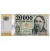 20000 Forint Bankjegy 2021 MINTA nagyon alacsony sorszám 0000042