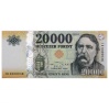 20000 Forint Bankjegy 2022 IR UNC nagyon alacsony szám 0000038