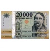 20000 Forint Bankjegy 2022 MINTA nagyon alacsony sorkövető pár