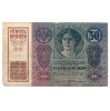 50 Korona Bankjegy 1914. VI. Gyalogezred  bélyegzéssel RRR