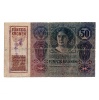 50 Korona Bankjegy 1914 bélyegzéssel B