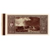 50 Pengő Bankjegy 1945 UNC hátoldali fázisnyomat ívszél