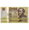 5000 Forint Bankjegy 2020 MINTA alacsony sorszámkövető pár