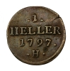 I. Ferenc 1 Heller 1797 H