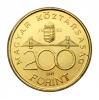 Magyar Nemzeti Bank ezüst 200 Forint 1993 aranyozott