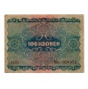 Ausztria 100 Korona Bankjegy 1922 VF