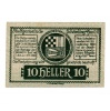 Ausztria Notgeld Scharding 10 Heller 1920