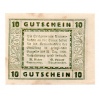 Ausztria Notgeld Steeinerkirchen an der Traun 10 Heller 1920