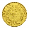 III. Napóleon 20 Frank 1855 D Lyon