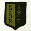 KFOR NATO Koszovó Force katonai egyenruha karjelzés 1999
