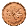 Kanada 1 Cent 2004 NEM MÁGNESEZHETŐ verdejel nélkül