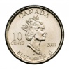 Kanada 10 Cent 2001 P Önkétesek Éve