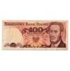 Lengyelország 100 Zloty Bankjegy 1982 P143d L159aa