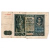 Lengyelország 50 Zloty Bankjegy 1941 P102 M102