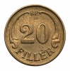 Magyar Királyság 20 Fillér 1938