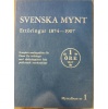 Svéd érme gyűjtői album 1 Öre 1874-1907