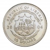 Szabadság Pillanatai Libéria 10 Dollár 2004 Jean d'Arc 1429