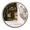 Szabadság Pillanatai Libéria 10 Dollár 2006 Varsói Gettólázadás 