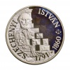 Széchenyi István ezüst 500 Forint 1991 PP 