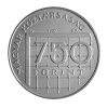 Labdarúgó Világbajnokság ezüst 750 Forint 1997 BU