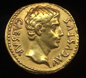 Augustus Caesar érme - numizmatikai kincs
